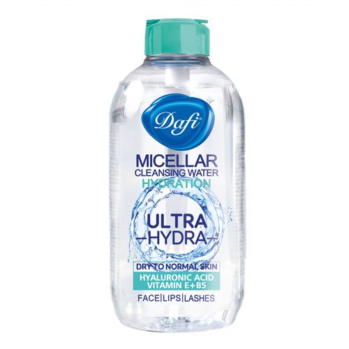محلول آرایش پاک کن مخصوص پوست های خشک و نرمال دافی - Dafi Make Up Remover Micellar Cleansing Water Dry To Normal Skin - کد2421
